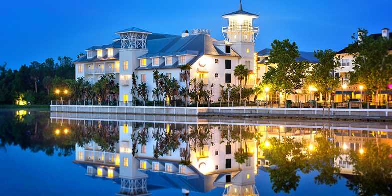 Exterior photo of the Bohemian Hotel in Celebration, Florida