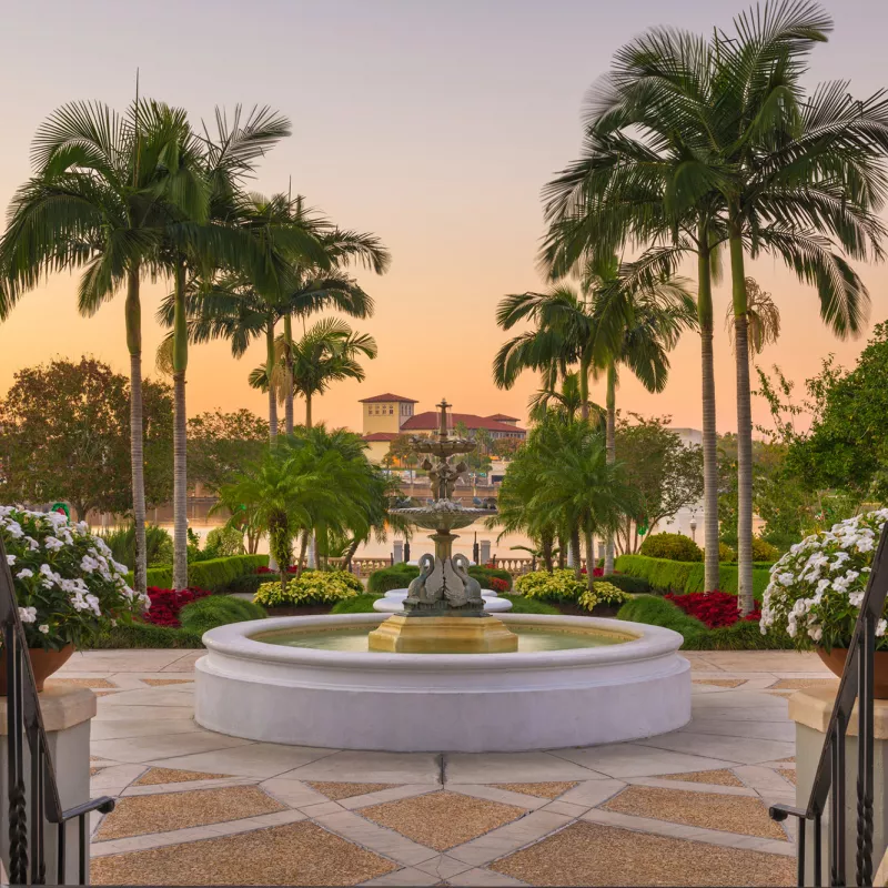 A Fountain in Lakeland, Florida