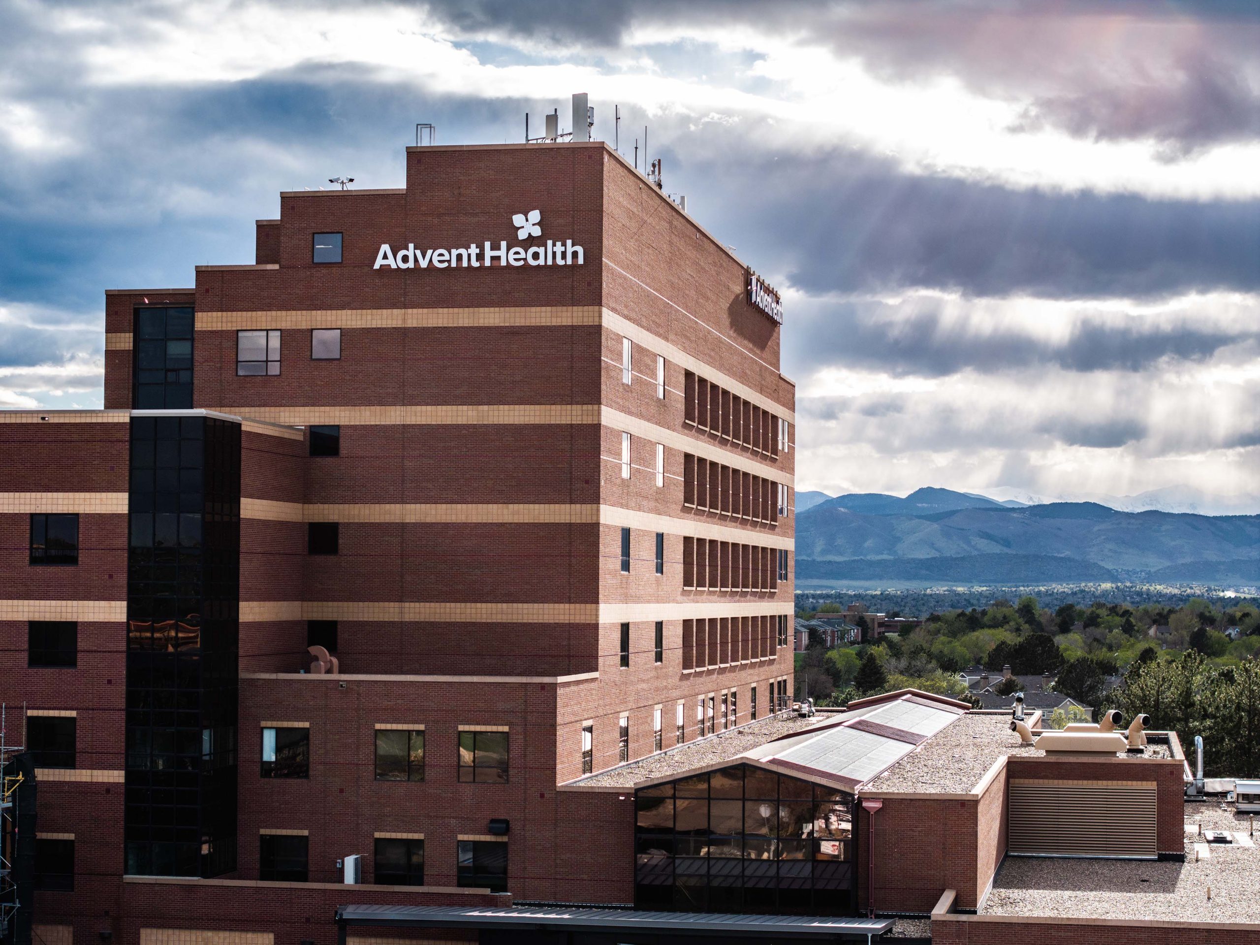Exterior of AdventHealth Littleton facility.