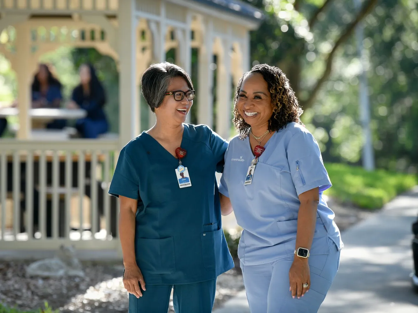 two adventhealth clinical team members