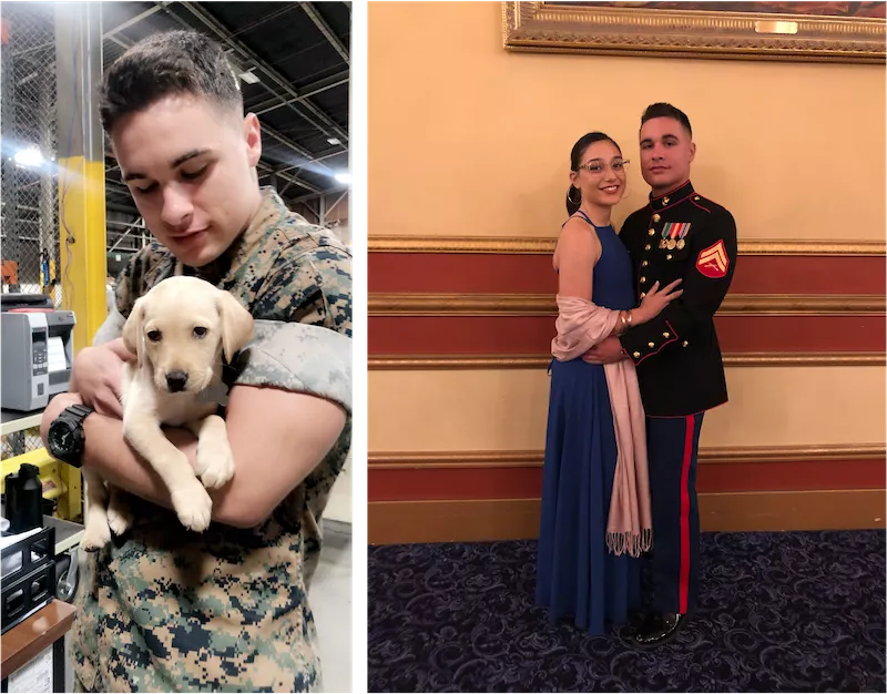 Camargo credits his military experience for his strong sense of mission and purpose.